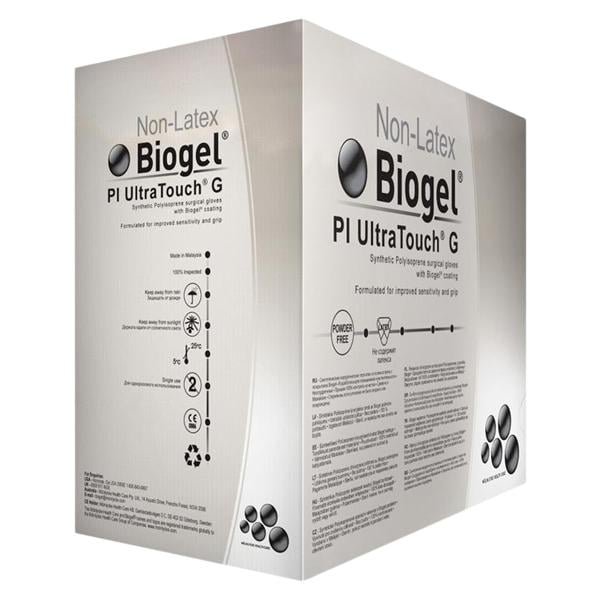 Biogel PI Ultratouch G Polyisoprene Surgical Gloves 5.5 Straw