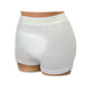 Incontinence Pant Mesh / Polyester / Spandex Large White 100/Ca