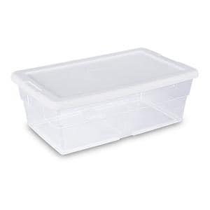 Container Sterilite 13x8x4" 6qt 12/Ca