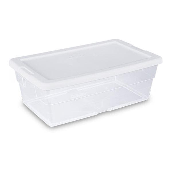 Container Sterilite 13x8x4" 6qt 12/Ca