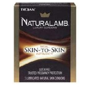 Trojan Natural Lamb Condom 3/Bx