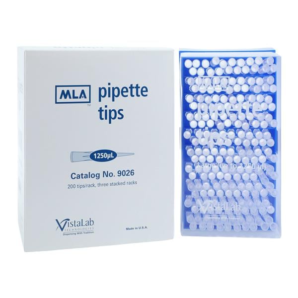 MLA Pipette Tip 201-1000ul Non-Sterile 600/Pk