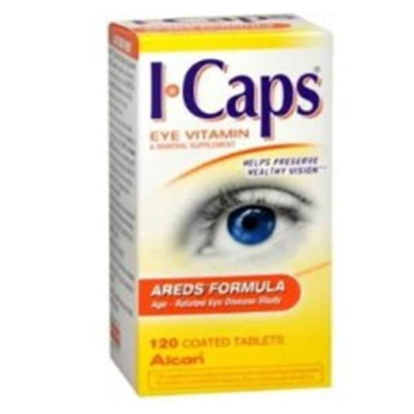 ICAPS Vitamin/Supplement Tablets 120/Bt