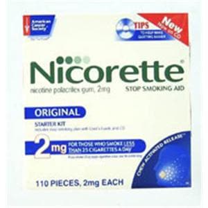 Nicorette Smoking Cessation Gum 2gm 110/Bx