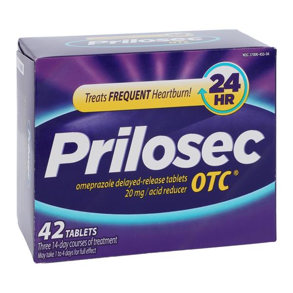 Prilosec OTC Antacid Tablets 20mg 42/Bx