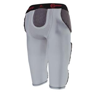 Thunder 7 Compression Girdle Knee Length 2XL Gray