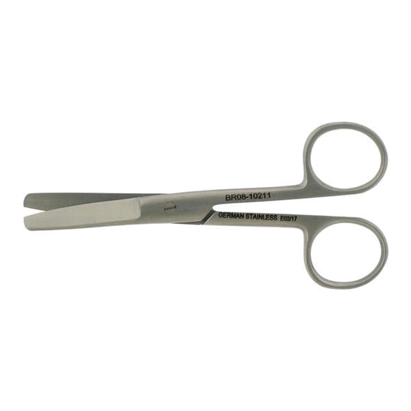 Operating Scissors Straight 4-1/2" Stainless Steel Non-Sterile Reusable Ea