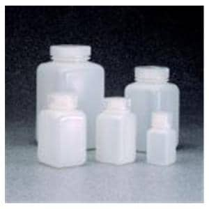 Nalgene Square Bottle HDPE Translucent 32oz 6/Pk