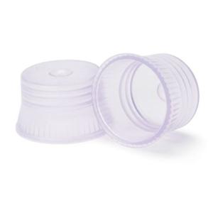 Tube Cap Transparent Lavender 1000/Pk