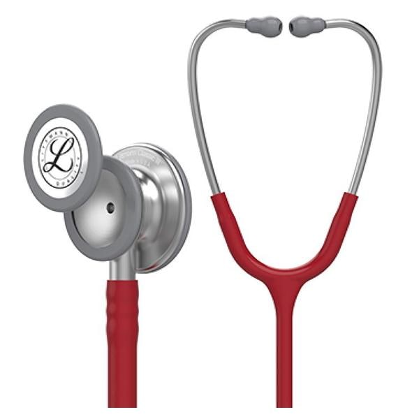 Littmann Classic III Classic Stethoscope Reusable Adlt/Ped Brgndy 1Lmn Tb Ea