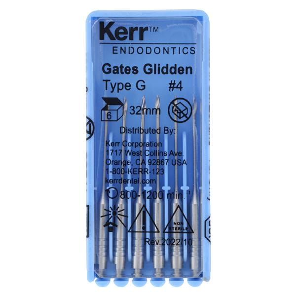 Gates Glidden Drill 32 mm Size 4 6/Pk