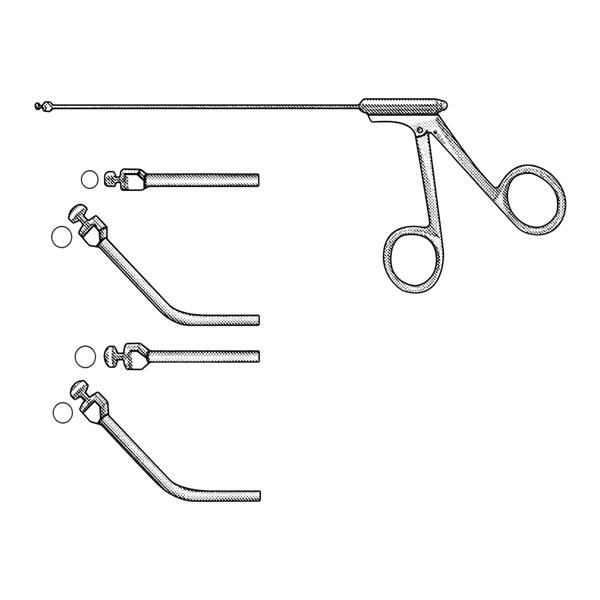 Stammberger Punch Forcep Straight 3-1/2mm Ea