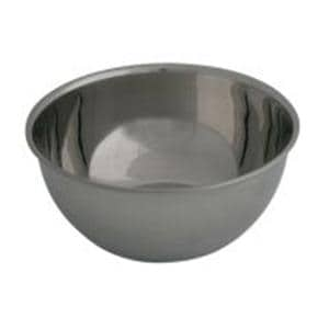 Sponge Bowl Round Stainless Steel Silver 1.25qt