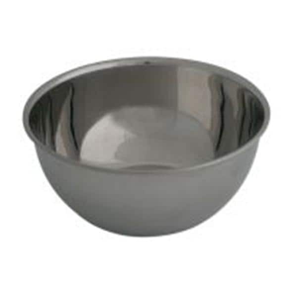 Sponge Bowl Round Stainless Steel Silver 1.25qt