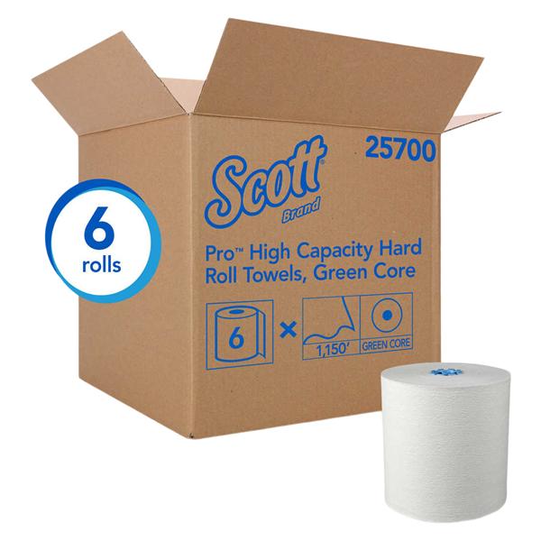 Towel Paper Scott 7.5"x1150' Hard Roll 6/Ca 6/Ca