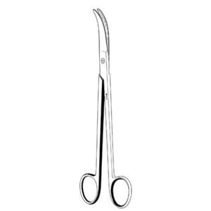 Jorgenson Scissors Strongly Curved 9" Stainless Steel Non-Sterile Reusable Ea