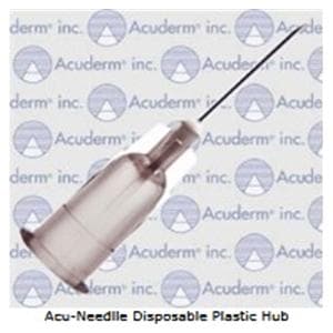 AcuNeedle Hypodermic Needle 33gx1/2" Conventional 100/Bx