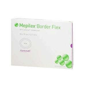 Mepilex Border Foam Post-Op Dressing 15x19cm Sterile Adherent Adhesive Abs LF