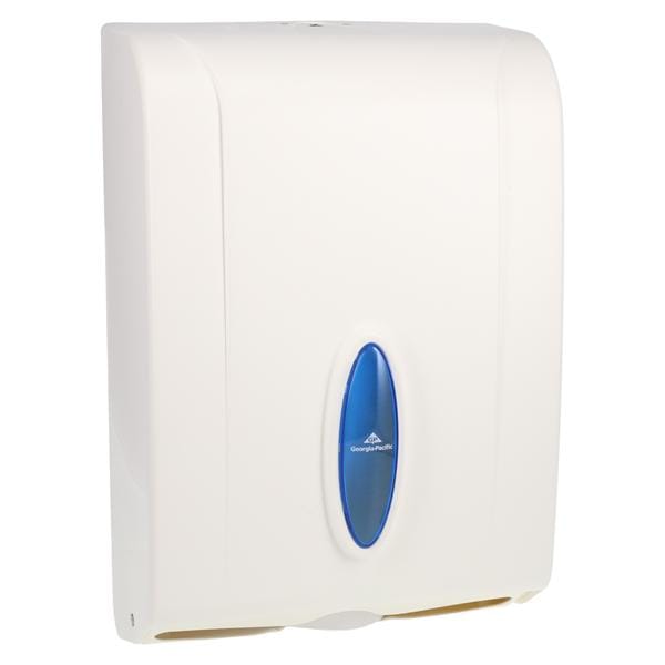 Georgia Pacific Paper Towel Dispenser White Plastic Ea