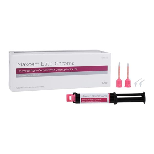 Maxcem Elite Chroma Liquid Cement Clear Refill 2/Pk