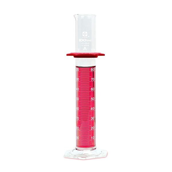 Sibata Graduated Cylinder Polyethylene 25mL 4/Pk