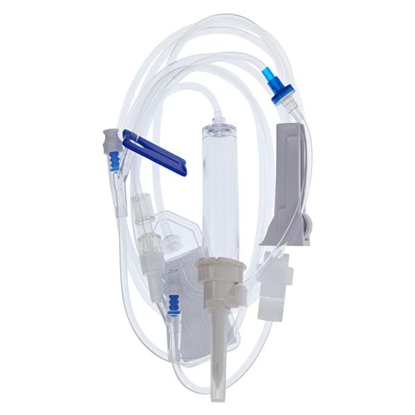 IV Administration Set Needleless 2 Y-Injection Site 105" 20 Drop/mL 18mL 50/Ca