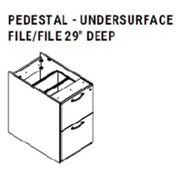 Undersurface Box/ File 29x15" Ea Ea