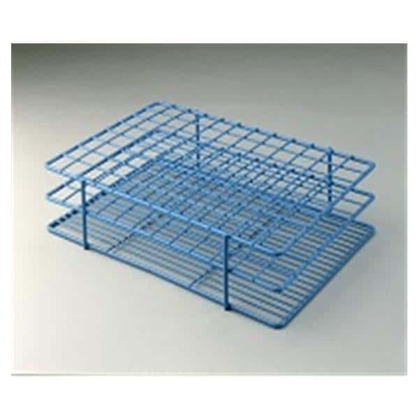 Poxygrid Test Tube Rack 16-20mm 80 Place Blue Ea