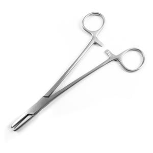 Castroviejo Needle Holder 5-1/2" Stainless Steel/Tungsten Carbide Ea