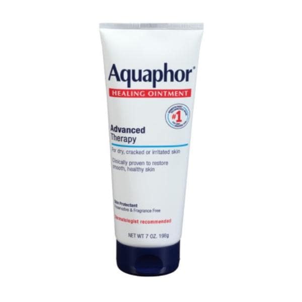 Aquaphor Healing Ointment Petrolatum 7oz Fragrance Free Skin 12/Ca