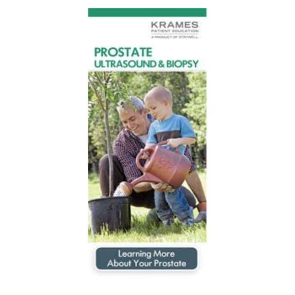 Prostate Ultrasound and Biopsy Educational Brochure 50/Pk