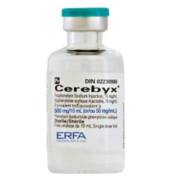 Cerebyx Injection 50mg/mL SDV 2mL 25/Package