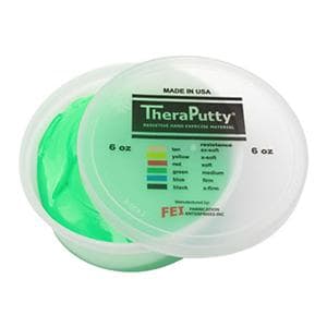 CanDo Theraputty Exercise Putty Green Ea