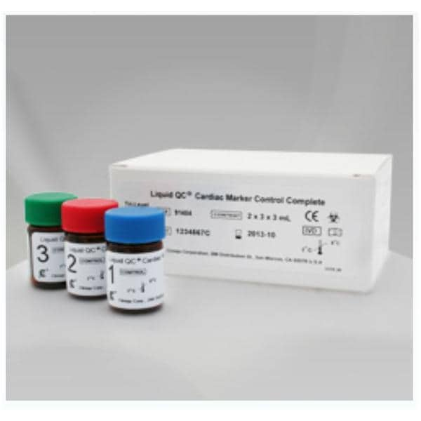 Liquid QC Cardiac Marker Level 1 Control 3mL 6/Bx