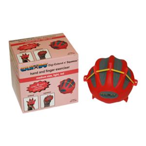 CanDo Digi-Extend n' Squeeze Hand Exerciser Red Ea