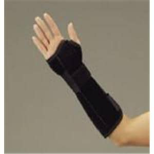 Splint Wrist/Forearm Size Small Suede Leatherette 11.5" Left