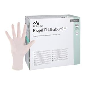 Biogel PI UltraTouch M Synthetic Polyisoprene Surgical Gloves 6.5, 4 BX/CA