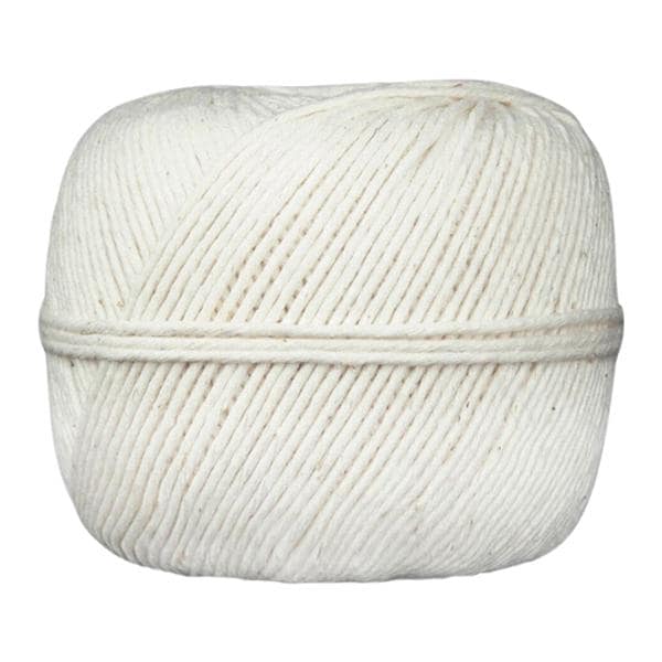 All-Purpose Tying Twine Cotton 10 Ply 475 ft White Ea