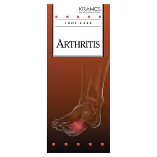 Arthritis Podiatric Educational Brochure 50/Pk