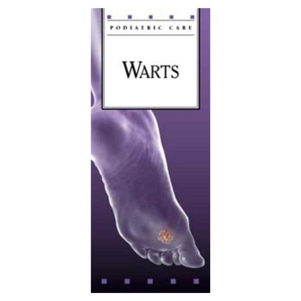 Warts Educational Brochure 50/Pk