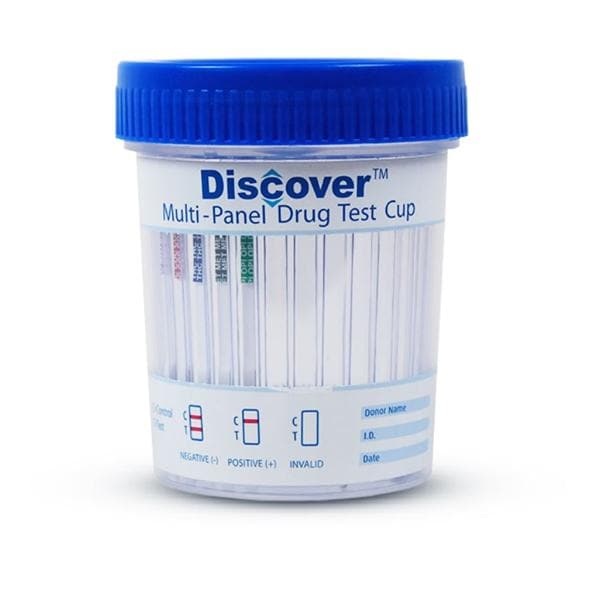 Discover Drug Screen Test Cup CLIA Waived 25/Ca