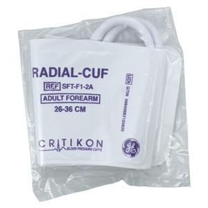 Critikon Radial-Cuf Blood Pressure Cuff Prpl LF 20/Bx