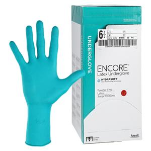 Encore Surgical Gloves 6.5 Green, 4 BX/CA