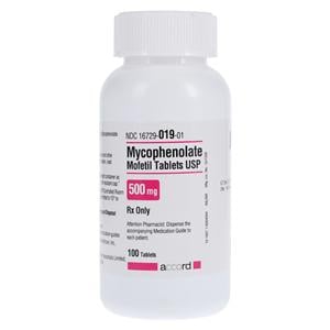 Mycophenolate Mofetil Tablets 500mg Bottle