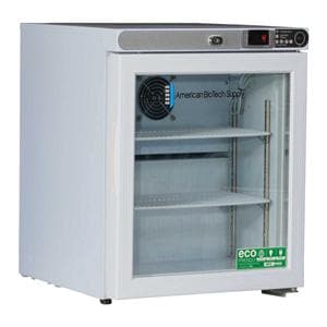 Premier MedFridge Laboratory Refrigerator 1 Cu Ft Glass Door 2 to 8C Ea