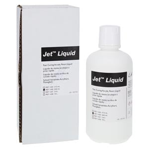 Jet Tooth Shade Temporary Material Liquid Self Cure Fast Set 946mL/Bt