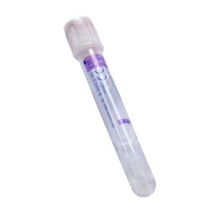 Vacutainer Venous Blood Collection Tube Clear 6mL Hemogard Closure Plstc 100/Pk