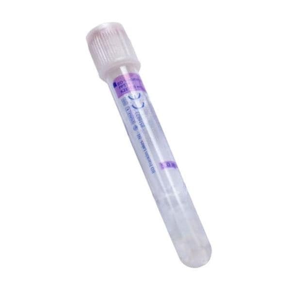 Vacutainer Venous Blood Collection Tube Clear 6mL Hemogard Closure Plstc 100/Pk