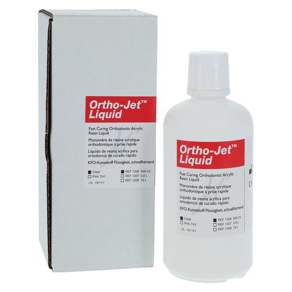 Ortho-Jet Orthodontic Resin Self Cure Clear Liquid 946mL/Bt