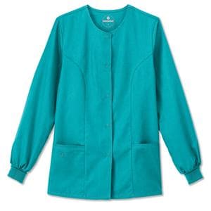 Fundamentals Warm-Up Jacket 2Pckt Set-In Long Sleeves 28 in Small Tl Womens Ea